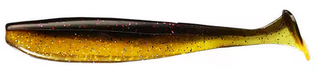 brown soft plastic lure (bag of 3)